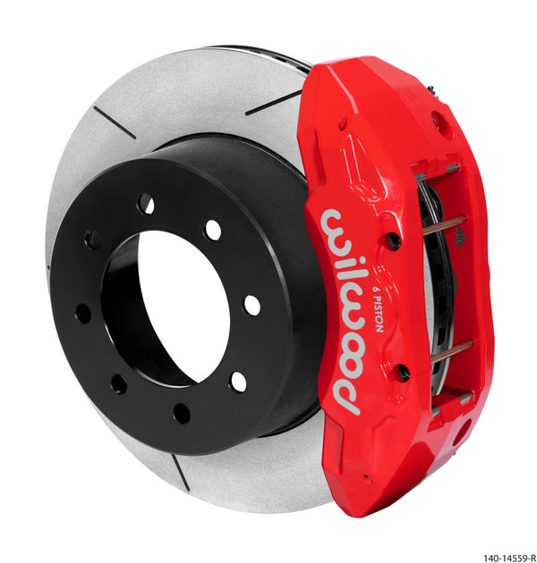 Wilwood TX6R Rear Kit 15.50in Red 13-17 Ford F-250/F-350 - 4WD - 140-14559-R by Wilwood