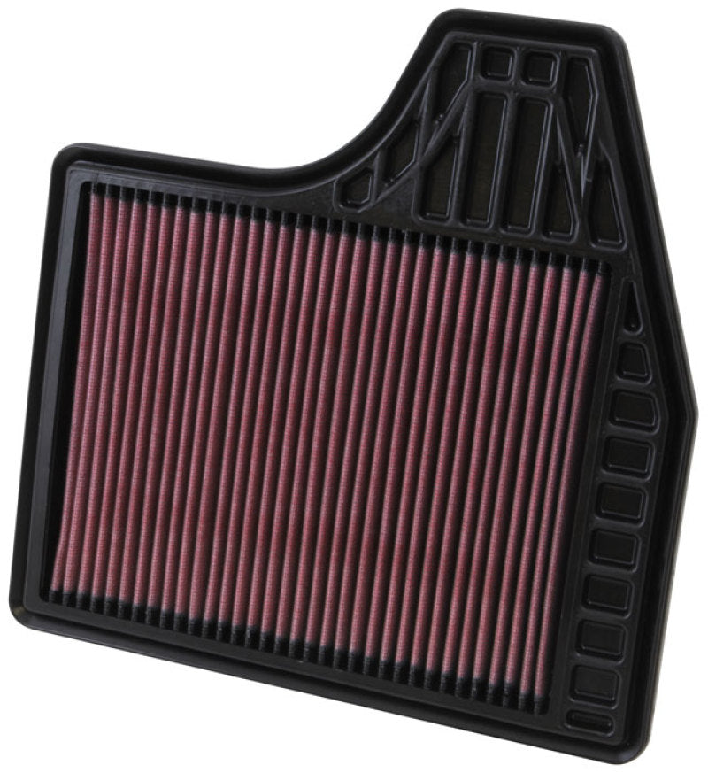 K&N Replacement Filter 11.438in O/S Length x 11.375in O/S Width x 1in H for 13 Nissan Altima 2.5L - 33-2478