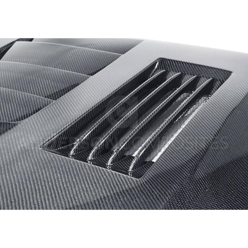 Anderson Composites 10-14 Ford Mustang/Shelby GT500 and 2013-2014 GT/V6 Type-SS Hood - AC-HD1011FDMU-SS