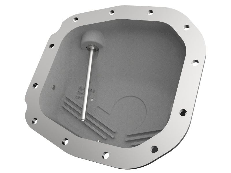 aFe Pro Series Rear Differential Cover Black w/ Fins 15-19 Ford F-150 (w/ Super 8.8 Rear Axles) - 46-71180B