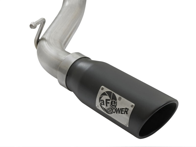 aFe MACHForce XP Cat-Back SS w/Black Tips 16 Toyota Tacoma V6-3.5L - 49-46026-B