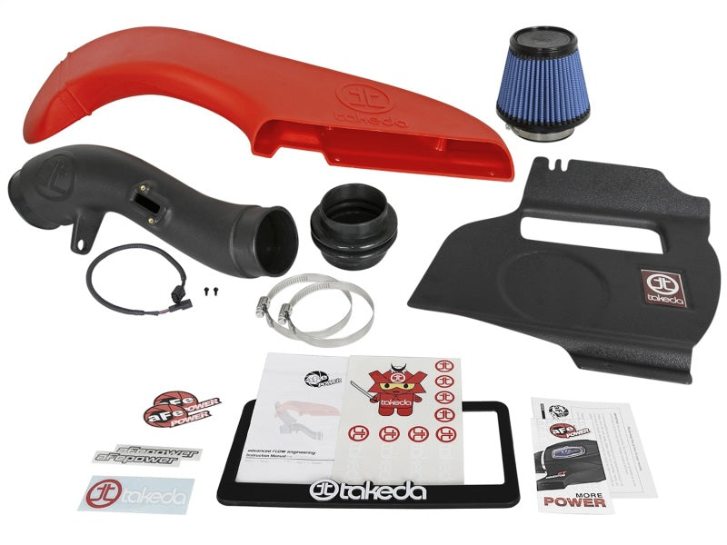 aFe Takeda Stage-2 PRO 5R Cold Air Intake System 15-18 Subaru WRX H4 2.0L (t) - TA-4305B-1R