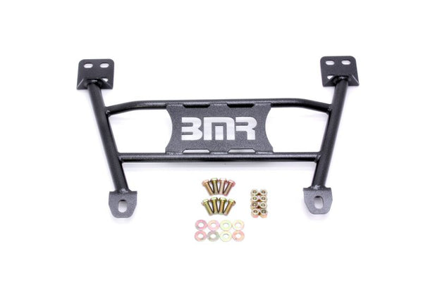 BMR 05-14 S197 Mustang Radiator Support Chassis Brace - Black Hammertone - CB004H for 2005-2014 Ford Mustang