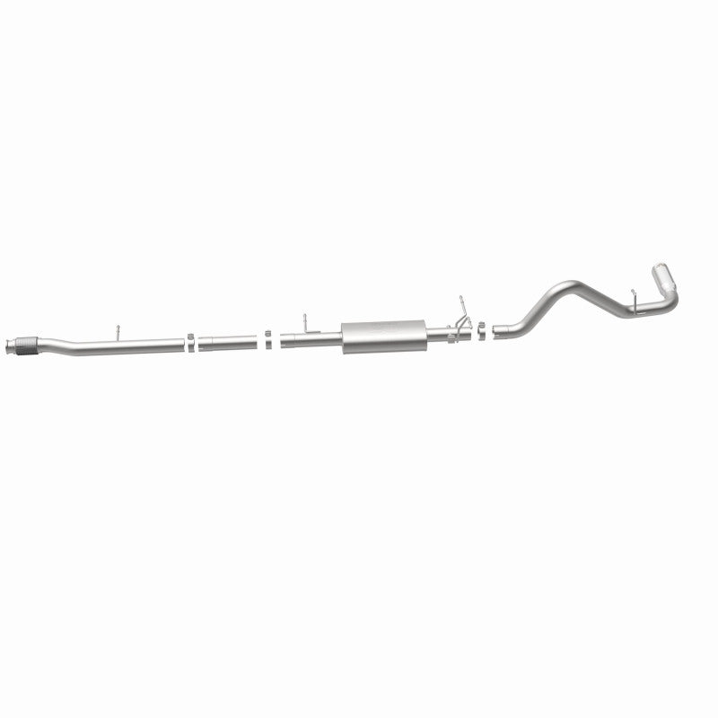 Magnaflow 14 Chevy Silverado V8 5.3L CC/EC Cab Single P/S Rear Exit Stainless Cat Back Perf Exhaust - 15267