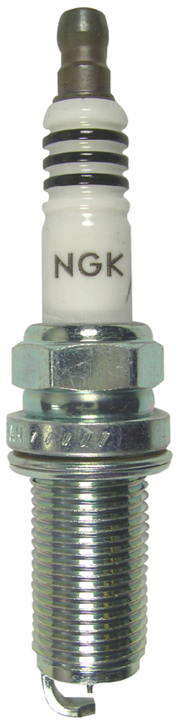 NGK Iridium Spark Plug Box of 4 (LFR6AIX-11) - 6619 for 2005-2020 Toyota Tundra - front view