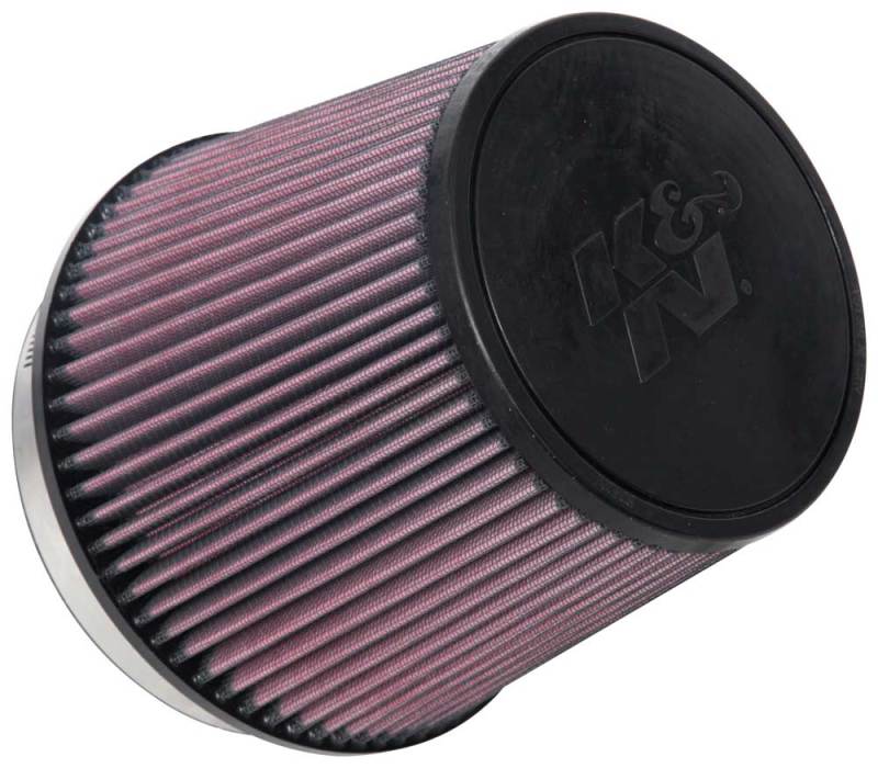 K&N Universal Tapered Filter 6in Flange ID x 7.5in Base OD x 5.875in Top OD x 6.5in Height - RU-1014