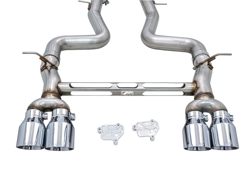 AWE Tuning BMW F8X M3/M4 SwitchPath Catback Exhaust - Diamond Black Tips - 3025-43074