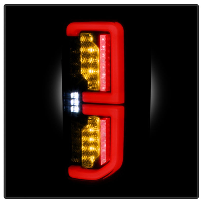 Spyder 21-23 Ford Bronco (Factory LED Model Only) LED Tail Lights - Black (ALT-YD-FB21LED-LED-BK) - 5088765