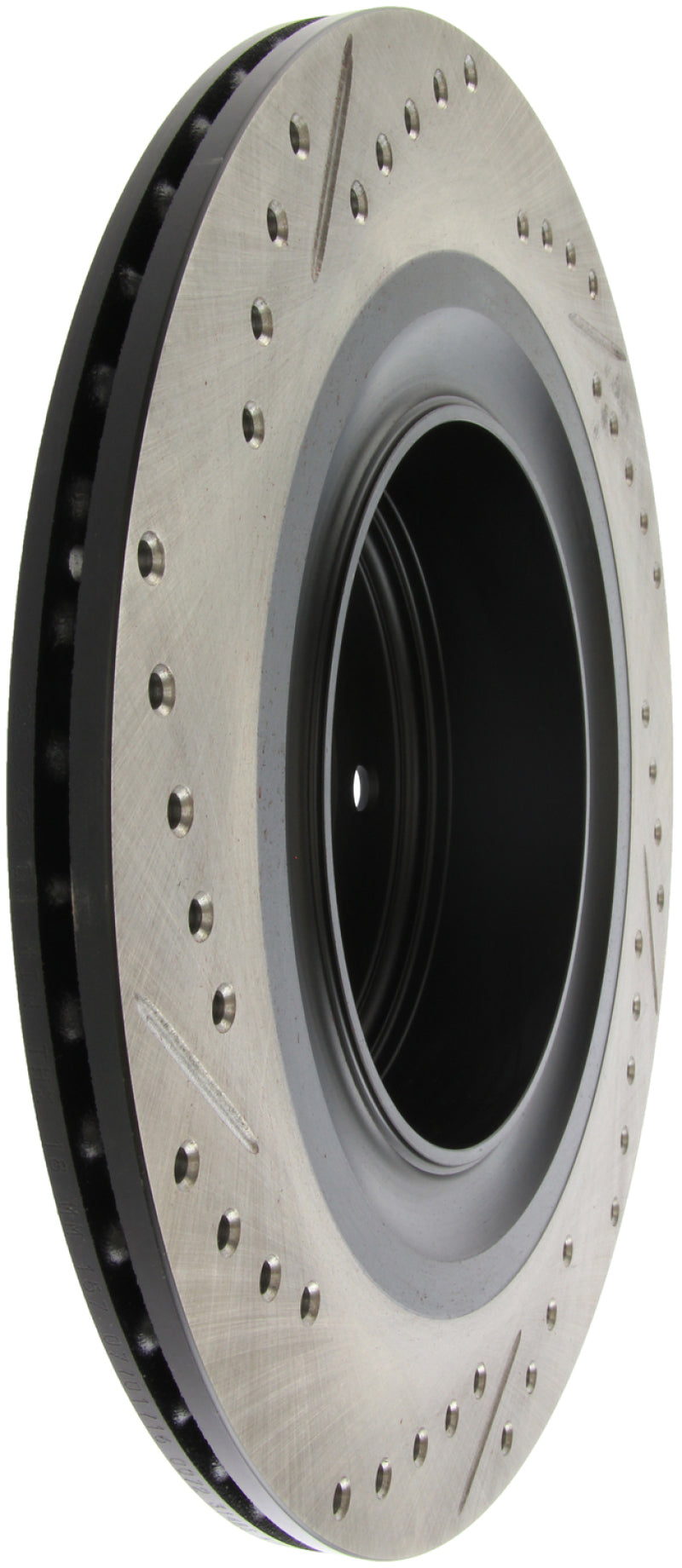 StopTech Infiniti G37 / Nissan 370Z SportStop Slotted &amp; Drilled Rear Left Rotor - 127.42101L