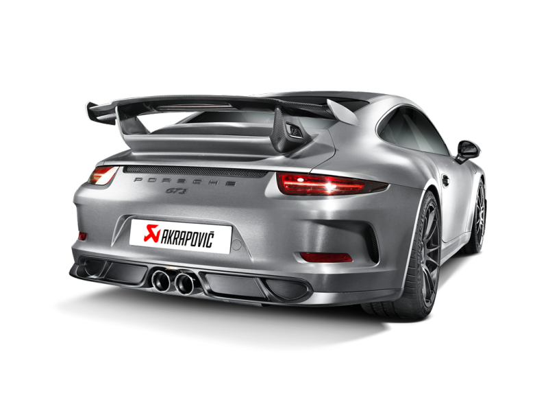 Akrapovic 14-17 Porsche 911 GT3 (991) Slip-On Line (Titanium) (Req. Tips) - MTP-PO997GT3H/1