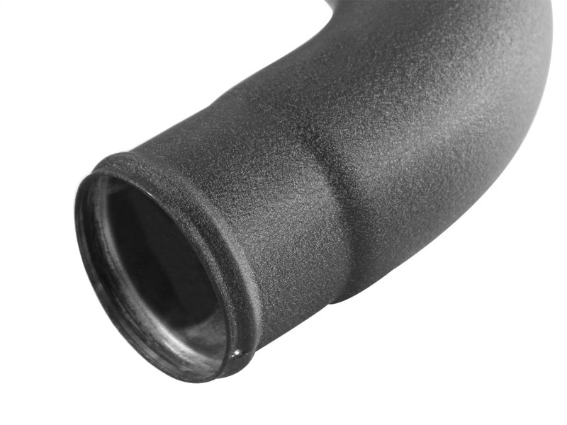 aFe BladeRunner 3in Black Intercooler Tube Hot Side w/ Couplings &amp; Clamps 13-14 Dodge RAM 6.7L (td) - 46-20138-B