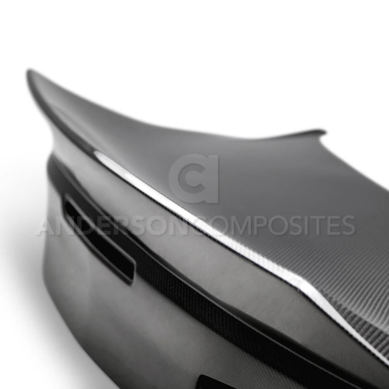 Anderson Composites 2016+ Chevy Camaro Carbon Fiber Double Sided Deck Lid w/ Integrated Spoiler - AC-TL16CHCAM-ST-DS