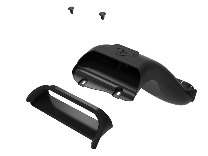 aFe Rapid Induction Dynamic Air Scoop 2021+ Ford F-150V6/V8 - Black - 52-10010S