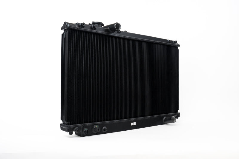 CSF 93-98 Toyota MK4 Supra Radiator - Black Finish - 2882B