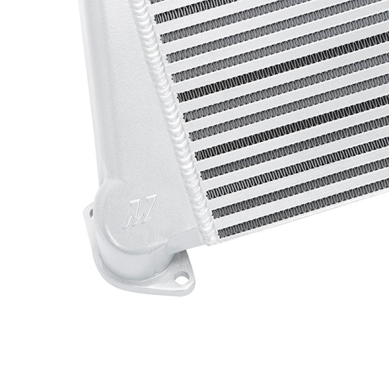 Mishimoto 08-14 Subaru WRX Top-Mount Intercooler Kit - Powder Coated Silver &amp; Black Hoses - MMTMIC-WRX-08SLBK