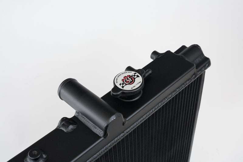 CSF 93-98 Toyota MK4 Supra Radiator - Black Finish - 2882B