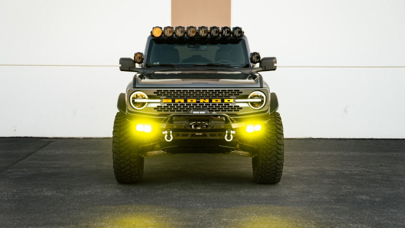 DV8 Offroad 21-23 Ford Bronco Spec Series Front Bumper - FBBR-05