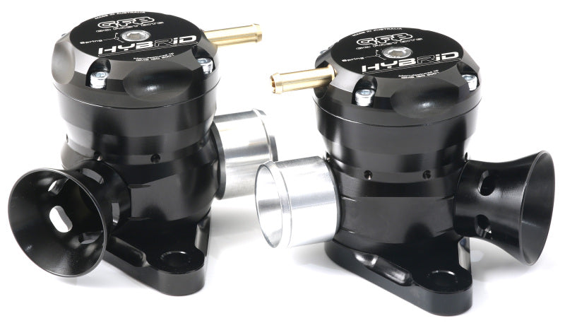 GFB HYBRID TMS Dual Port 2009+ GT-R R35 (2 Valves Included) - T9205 for 2009-2024 Nissan GT R - angle view