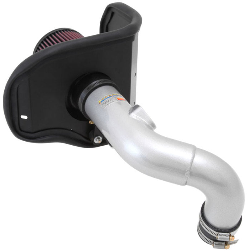 K&N 12 Chevy Sonic 1.4L Silver Typhoon Performance Intake - 69-4524TS