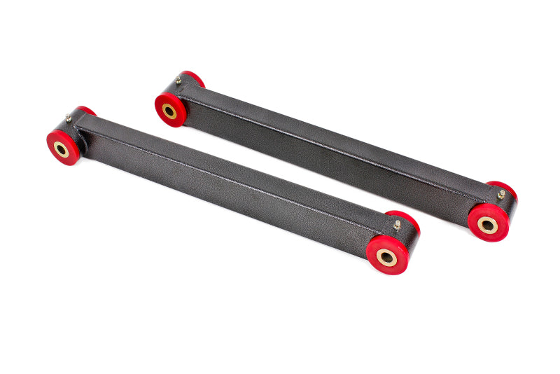 BMR 05-14 S197 Mustang Non-Adj. Boxed Lower Control Arms (Polyurethane) - Black Hammertone - TCA019H for 2005-2014 Ford Musta