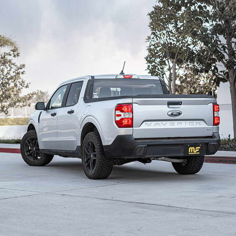 MagnaFlow 2022 Ford Maverick Street Series SS Cat-Back Exhaust 2.5in Tubing- Black Tip - 19597