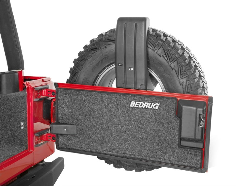BedRug 03-06 Jeep LJ Unlimited Rear 4pc Cargo Kit (Incl Tailgate &amp; Tub Liner) - BRLJ04R