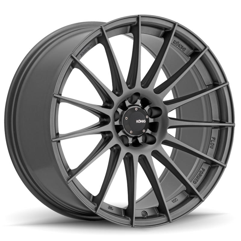Konig Rennform 18x8 5x112 ET45 Matte Grey - RF8851245G