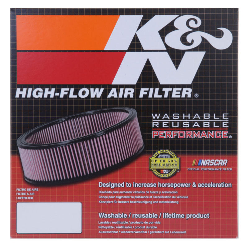 K&N Replacement Air Filter AMC-JEEP,DODGE TRUCKS, 1961-90 - E-1080