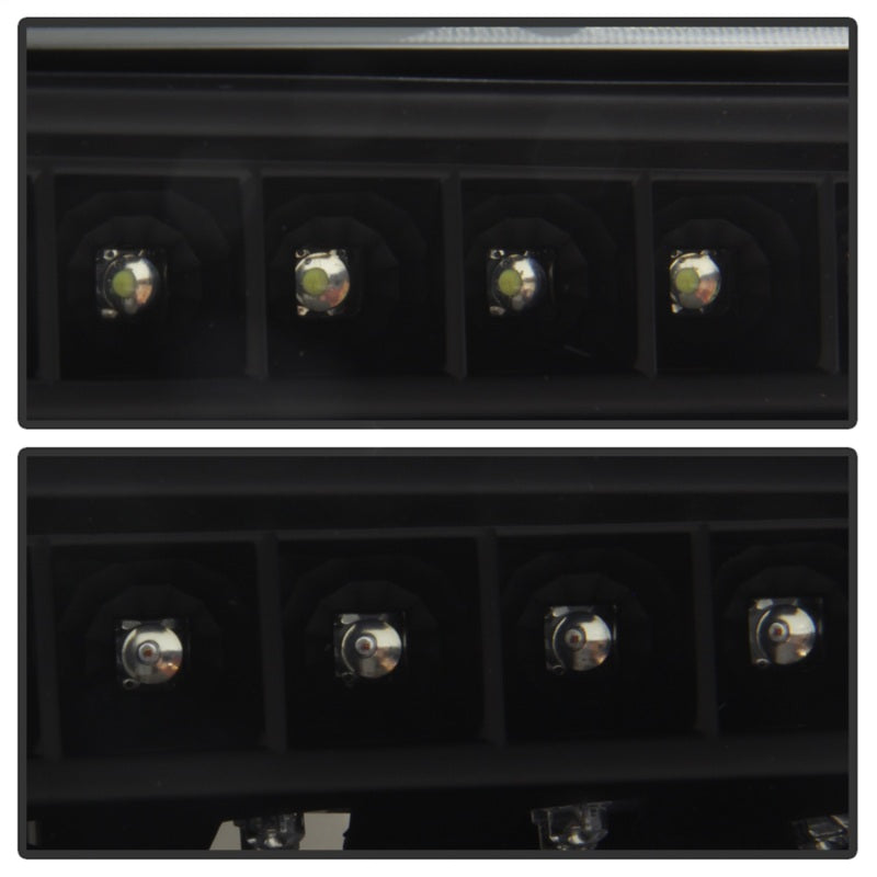 xTune GMC Sierra 99-06 /Yukon 00-06 Headlights &amp; LED Bumper Lights - Black HD-JH-GS99-LED-SET-BK - 9037399
