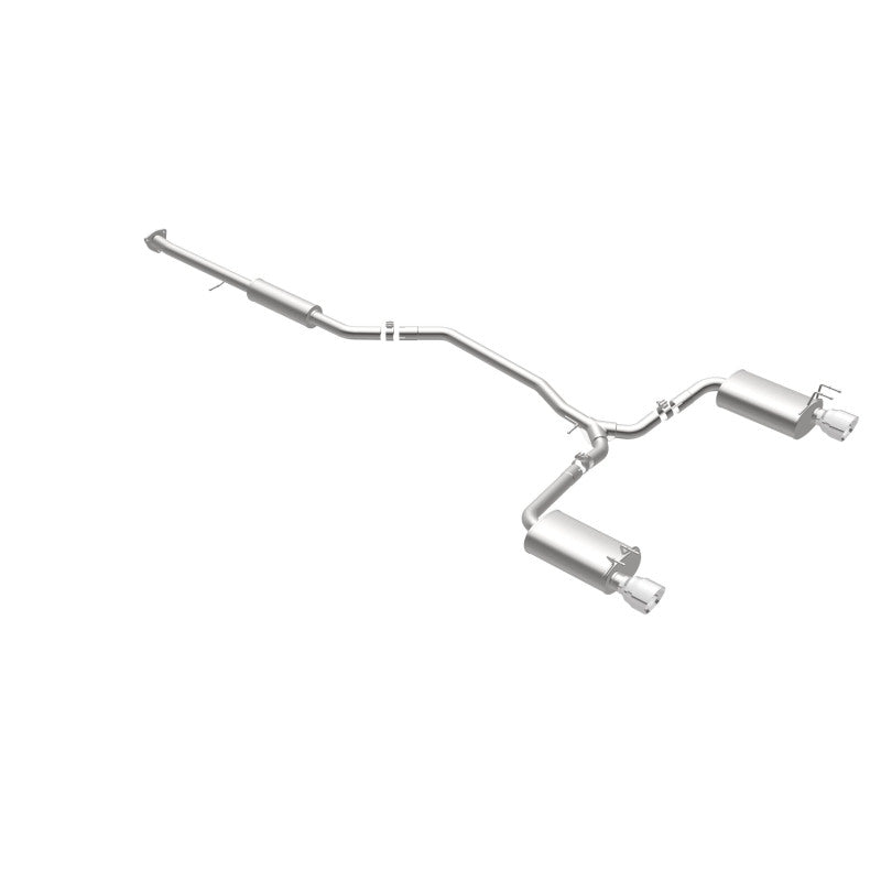 MagnaFlow Sys C/B 2015 Honda Accord 3.5L V6 2.5in SS Dual Split Rear Polished 4.5 Tip - 19181