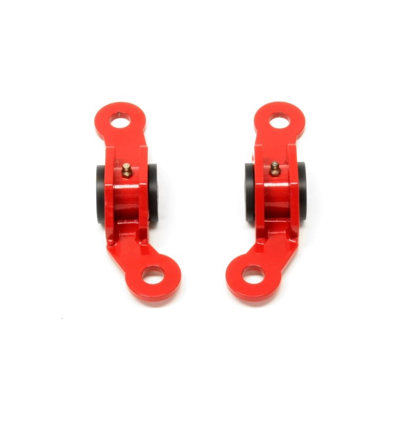 BMR 10-15 5th Gen Camaro Rear Upper Control Arm Bushing Kit (Delrin) - Red - BK039R