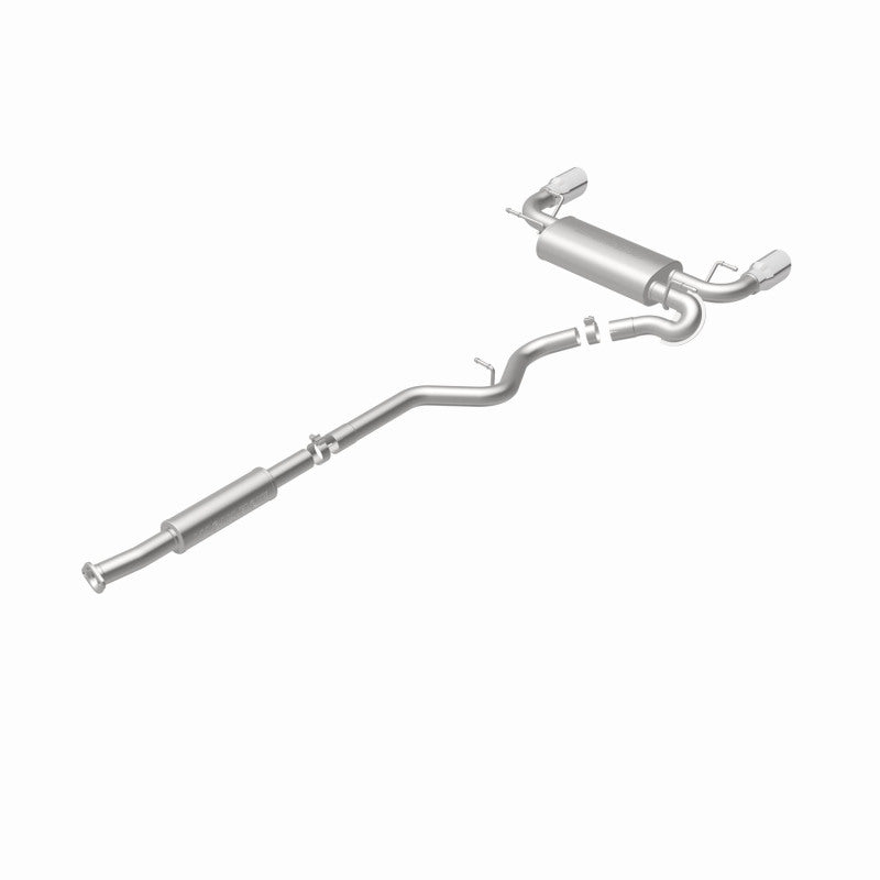 MagnaFlow 13 Scion FR-S / 13 Subaru BRZ Dual Split Rear Exit Stainless Cat Back Performance Exhaust - 15157