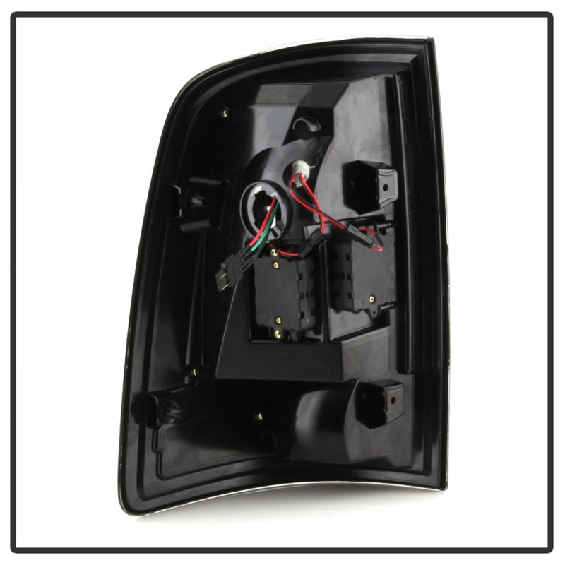 Spyder 09-16 Dodge Ram 1500 Light Bar LED Tail Lights - Black Smoke ALT-YD-DRAM09V2-LED-BSM - 5084033