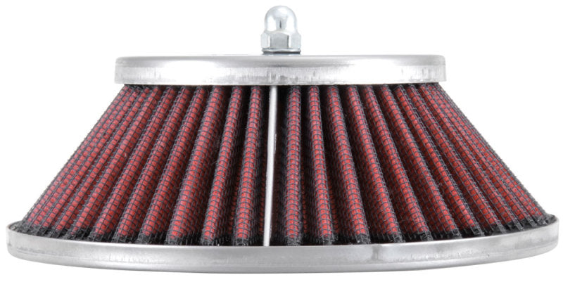 K&N Custom Racing Assembly - Round Tapered - Red 1.375in Neck Flange - 2.25in Over Height - 56-9320