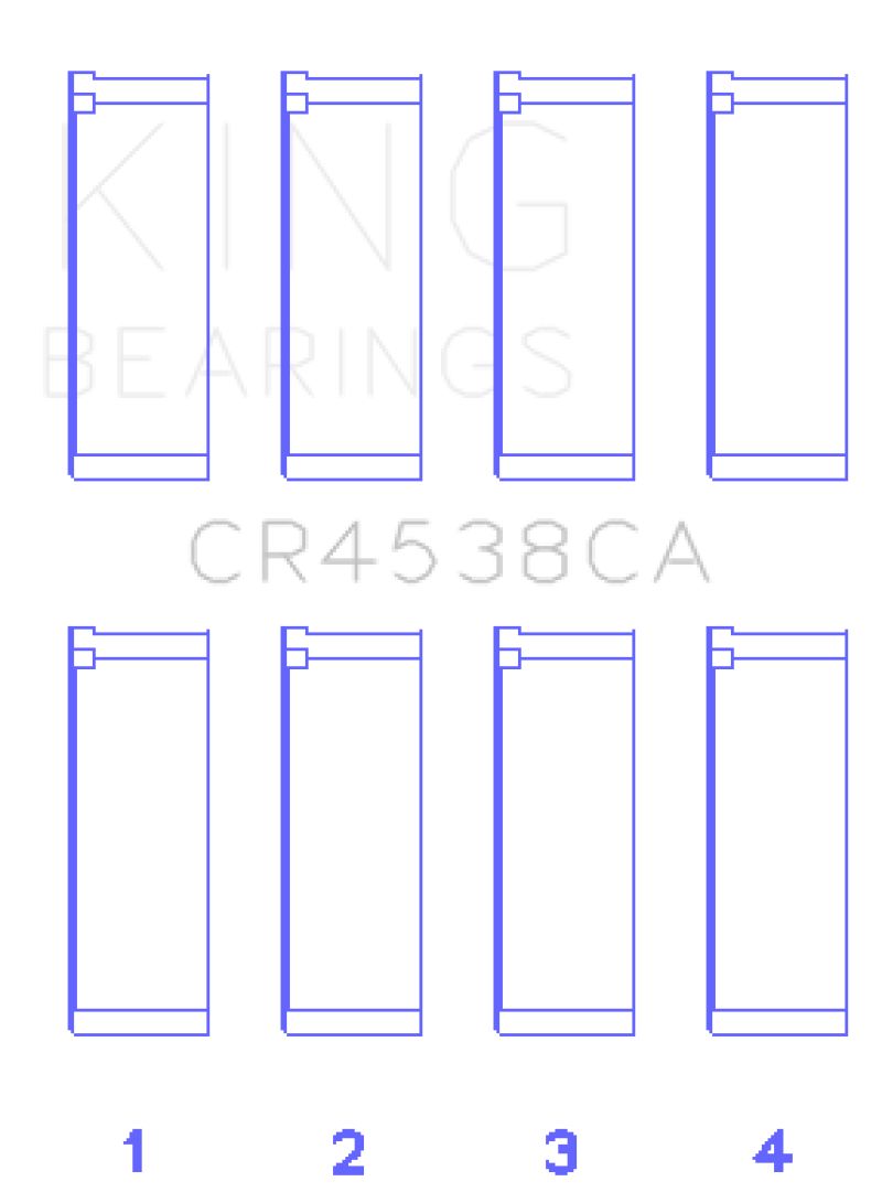 King Mini Cooper S/Cooper S Conv/Works W11B16A (Size +0.25) Rod Bearing Set - CR4538CA0.25