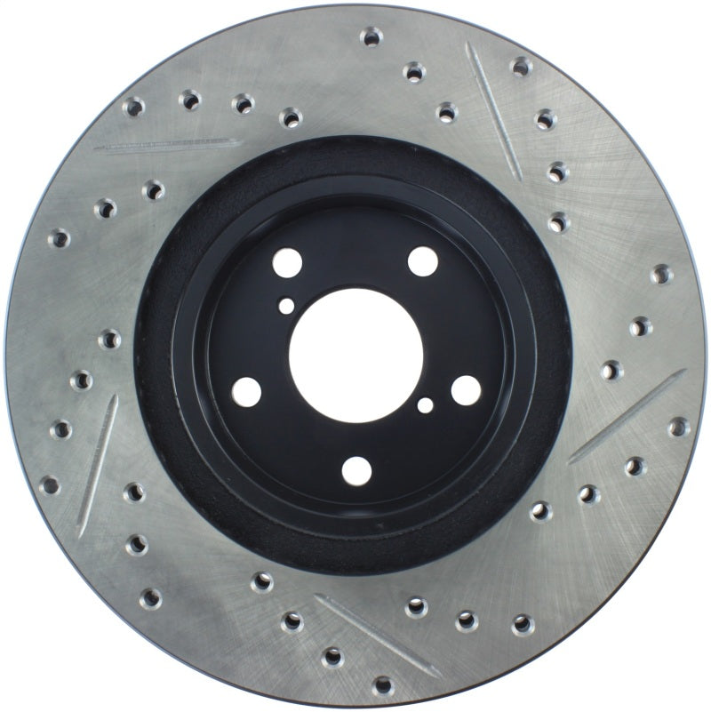 StopTech Slotted &amp; Drilled Sport Brake Rotor - 127.47012R