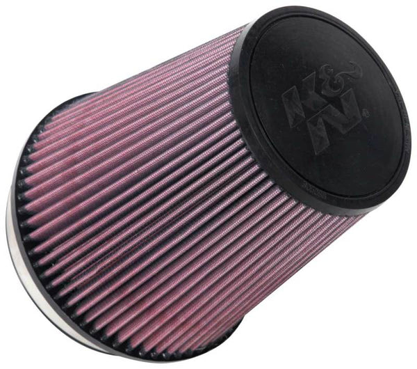 K&N Universal Tapered Filter 6in Flange ID x 7.5in Base OD x 5in Top OD x 8in Height - RU-1020 for 1997-2008 Ford F 150 - fro