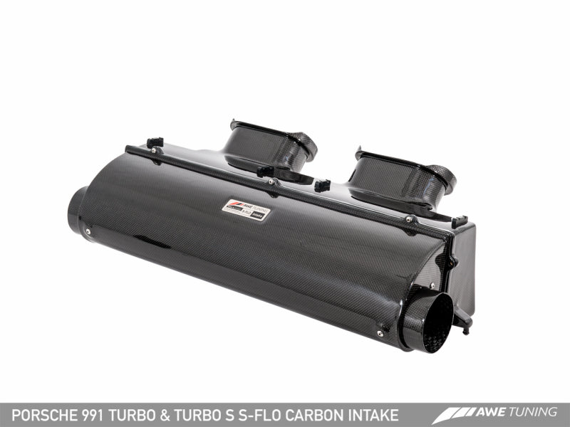 AWE Tuning Porsche 991 (991.2) Turbo and Turbo S S-FLO Carbon Intake - 2660-13040