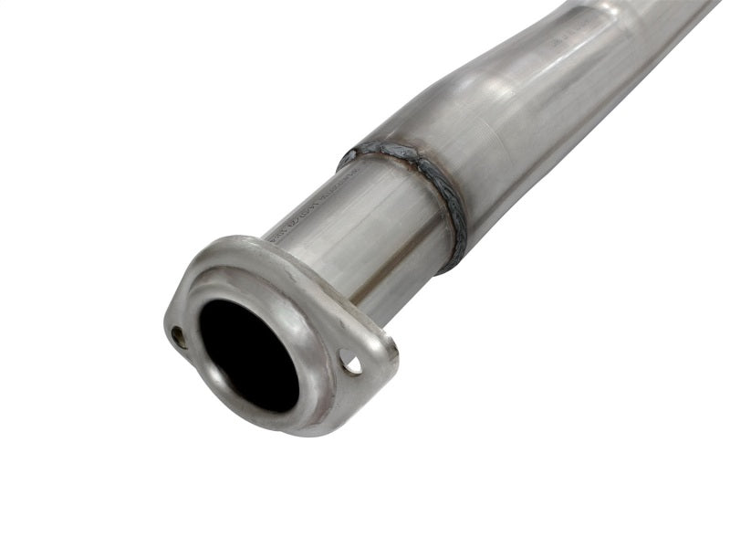 aFe Atlas Exhausts 4in Cat-Back Aluminized Steel Exhaust 2015 Ford F-150 V6 3.5L (tt) Polished Tip - 49-03069-P