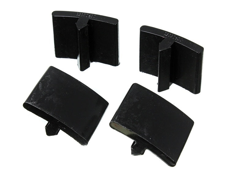 Energy Suspension 2005-07 Ford F-250/F-350 SD 2/4WD Rear Axle Bump Stop Set - Black - 4.9105G for 2005-2007 Ford F 250 - fron