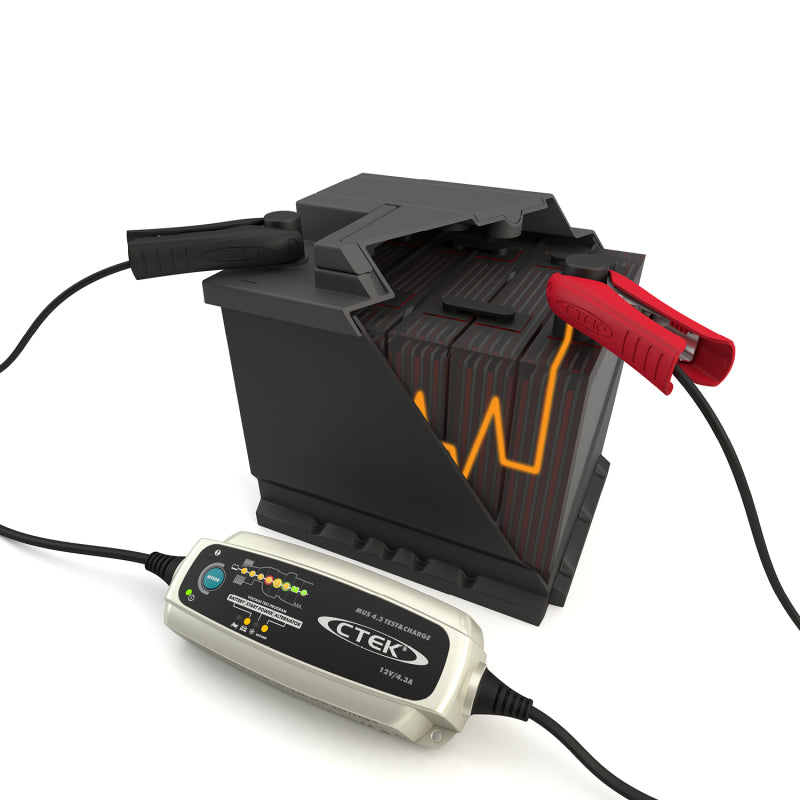 CTEK Battery Charger - MUS 4.3 Test &amp; Charge - 12V - 56-959