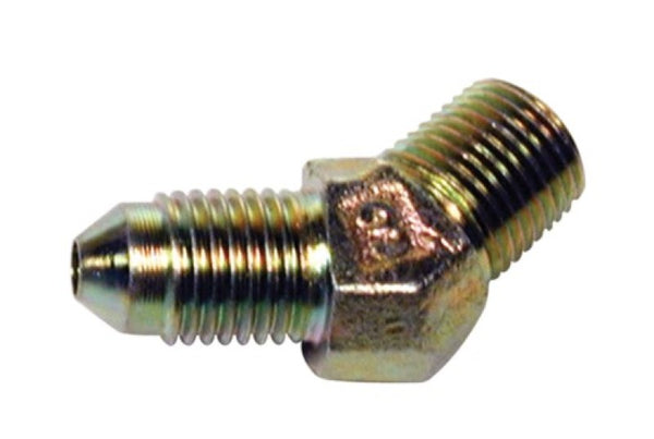 Wilwood Inlet Fitting - 1/8-27 NPT to -3 (45) - 220-6412 by Wilwood