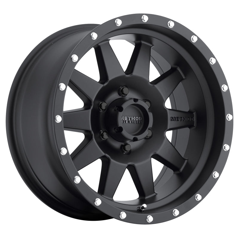 Method MR301 The Standard 18x9 +18mm Offset 6x135 94mm CB Matte Black Wheel - MR30189016518