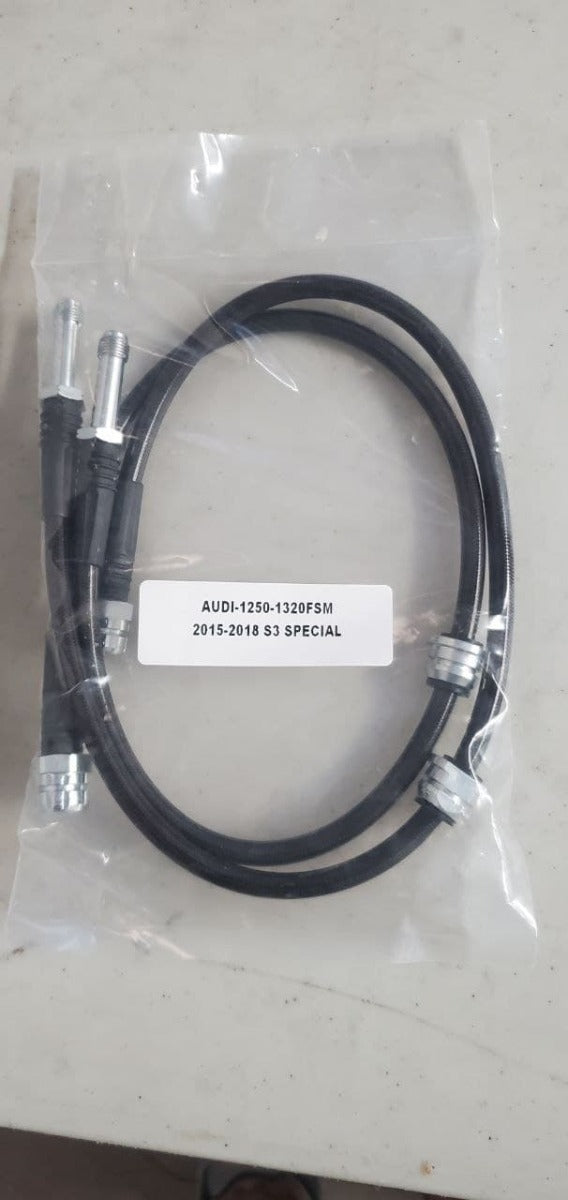 Techna-fit front Brake lines for Porsche Macan brembo Caliper Conversion on MQB cars